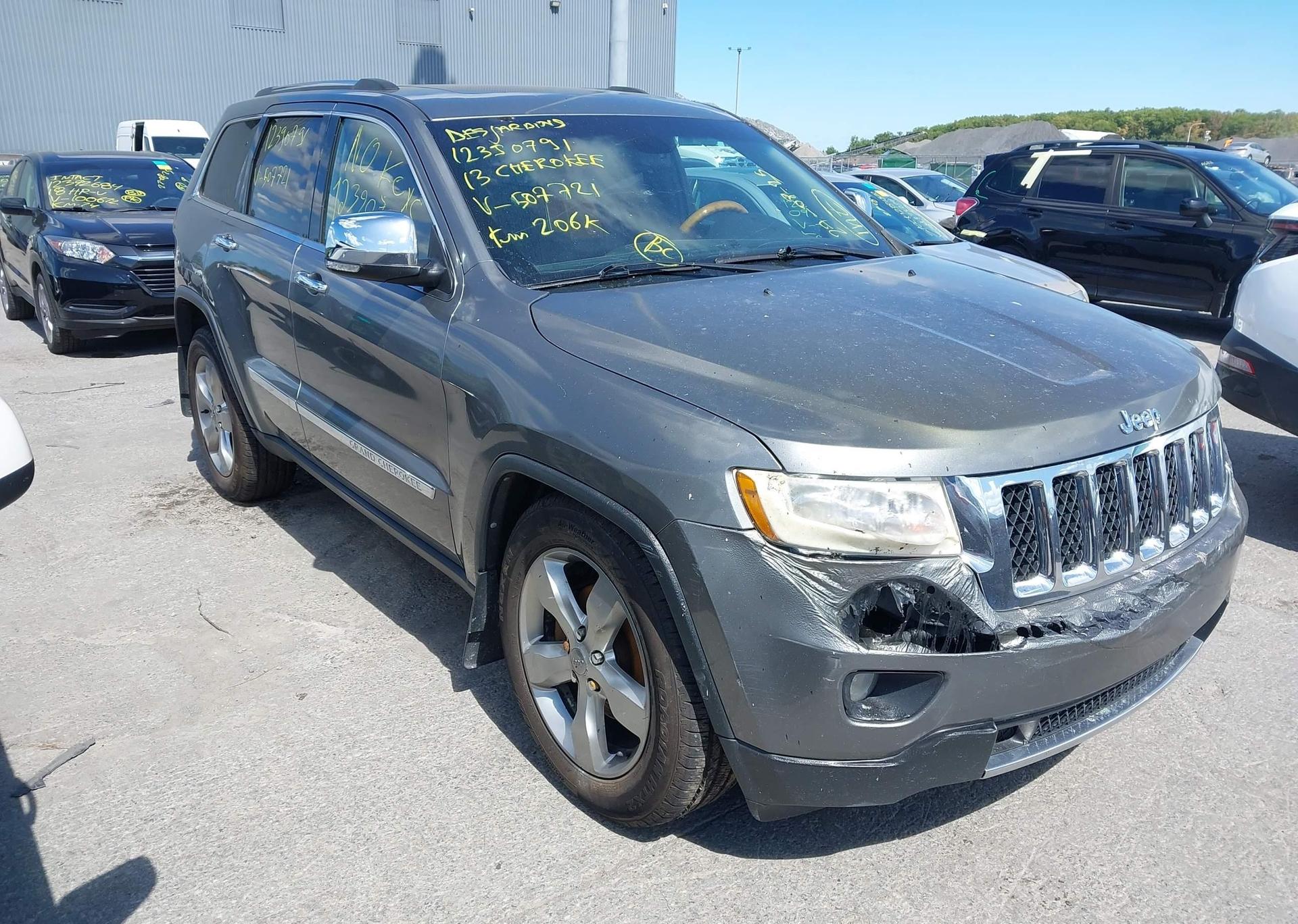 2013 JEEP GRAND CHEROKEE OVERLAND