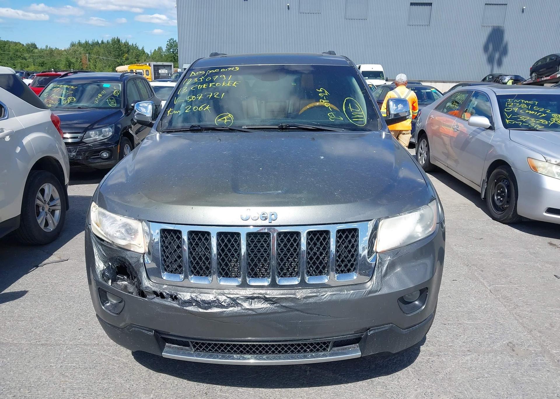 2013 JEEP GRAND CHEROKEE OVERLAND