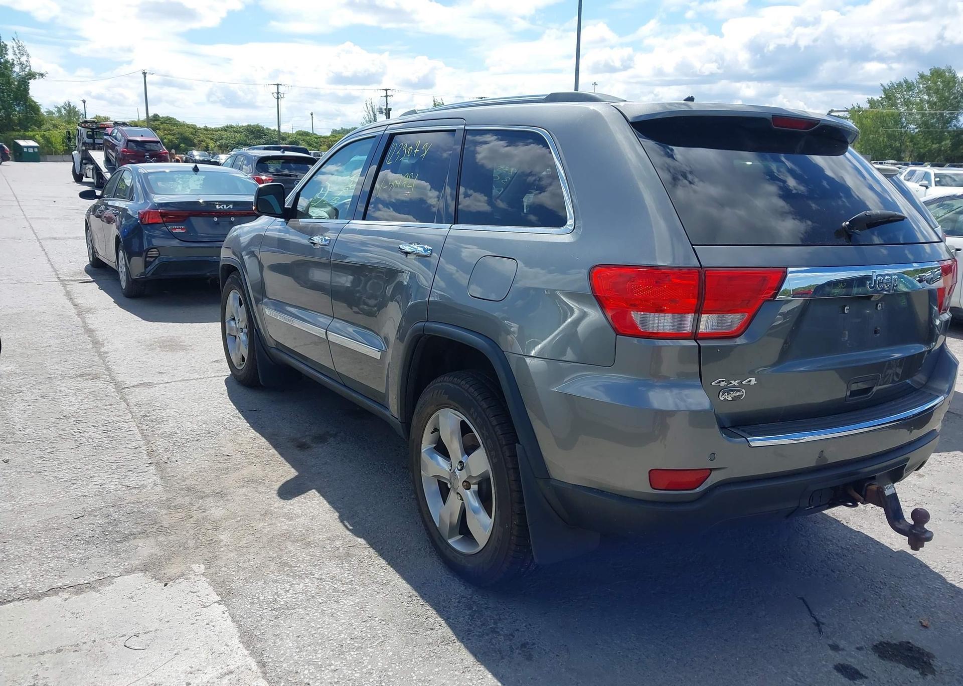 2013 JEEP GRAND CHEROKEE OVERLAND