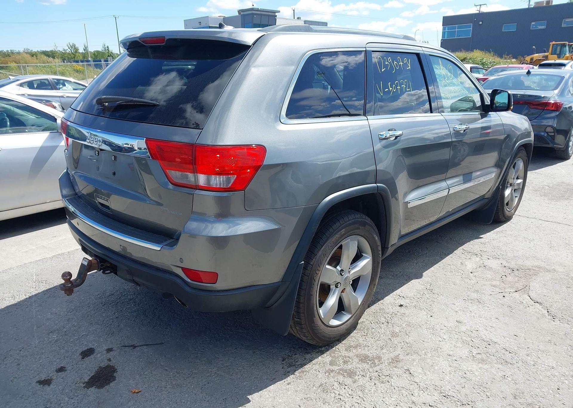 2013 JEEP GRAND CHEROKEE OVERLAND