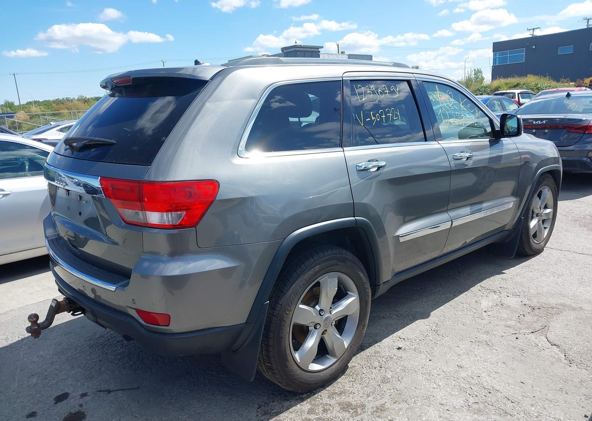 2013 JEEP GRAND CHEROKEE OVERLAND