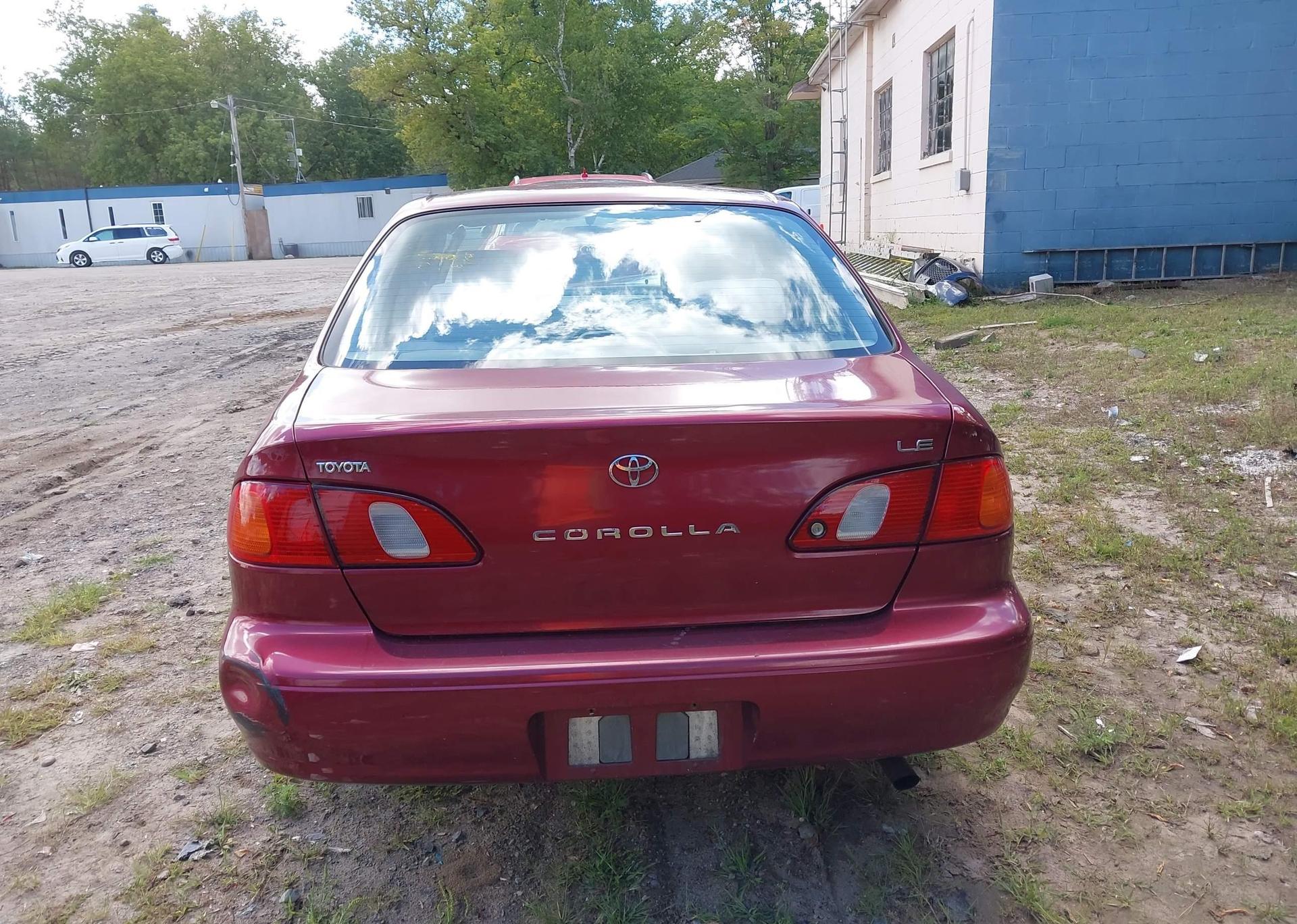 2000 TOYOTA COROLLA VE