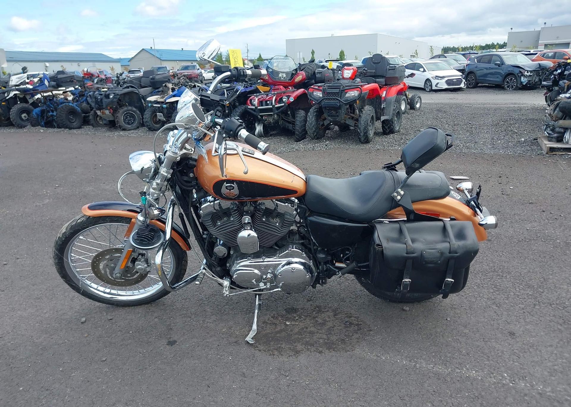 2008 HARLEY-DAVIDSON XL1200 C ANNIVERSARY