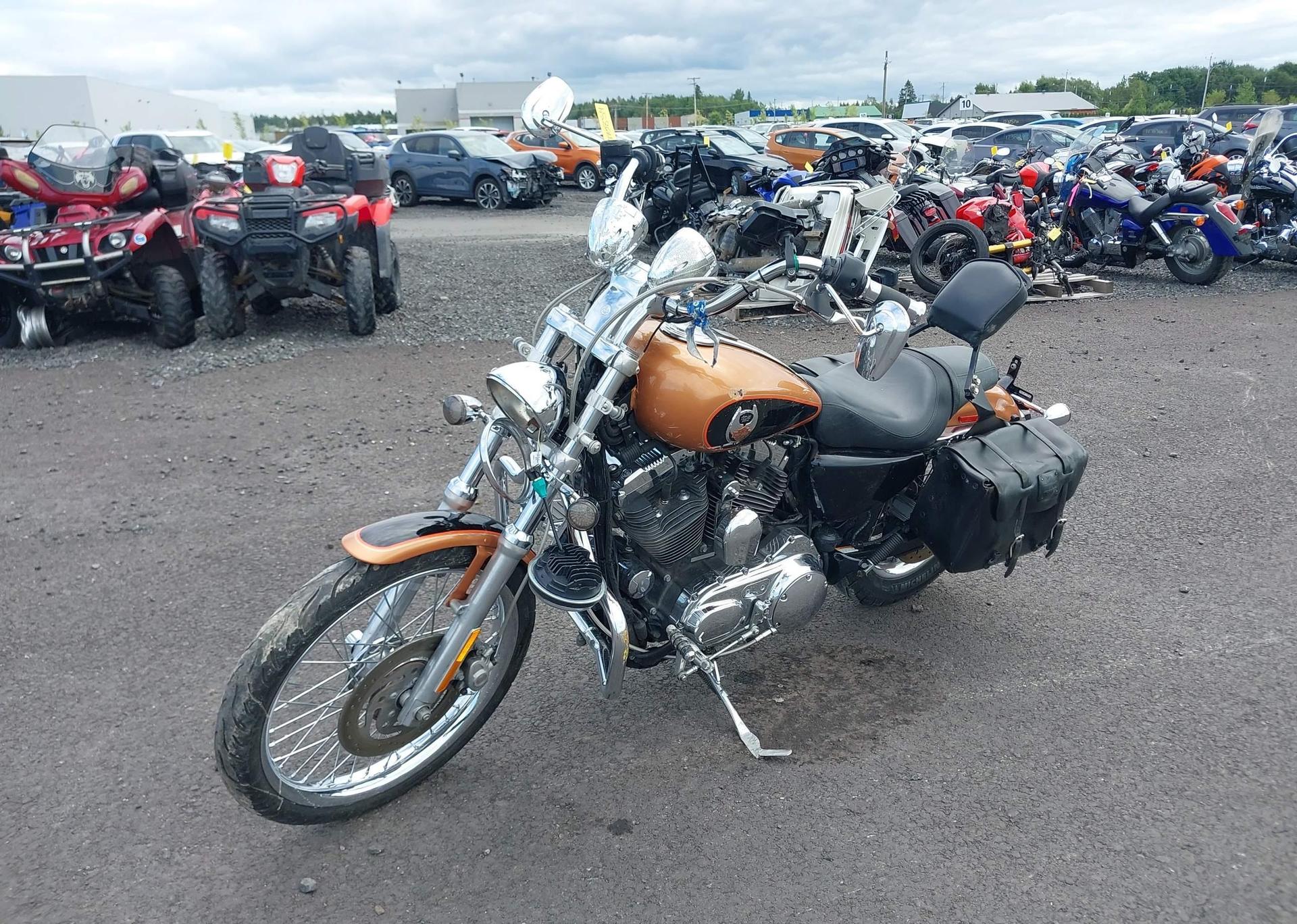 2008 HARLEY-DAVIDSON XL1200 C ANNIVERSARY