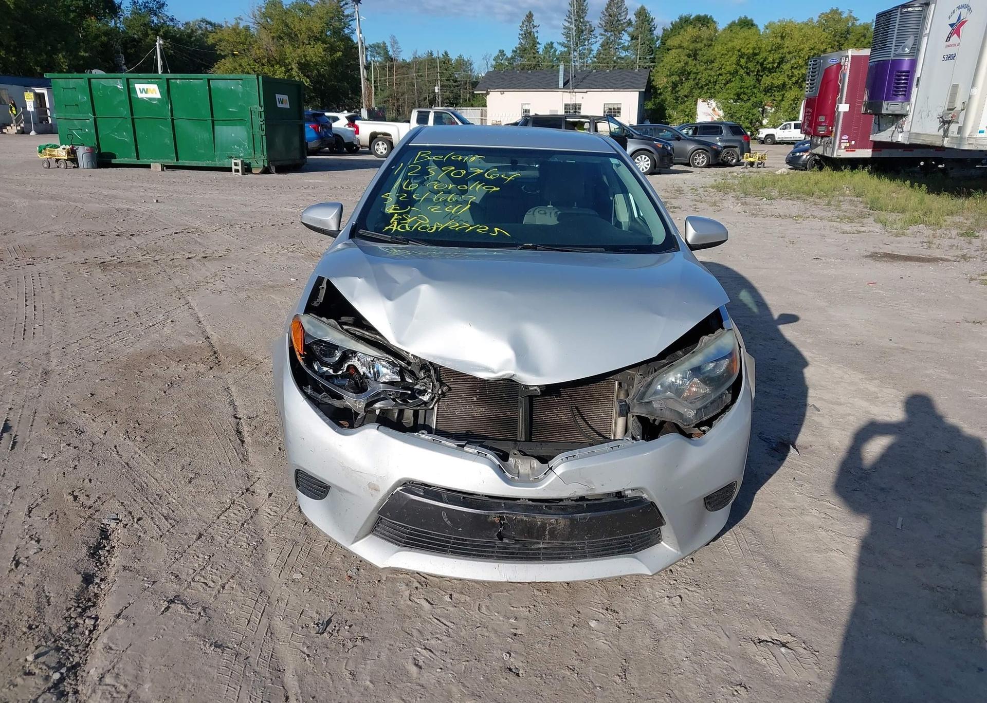 2016 TOYOTA COROLLA