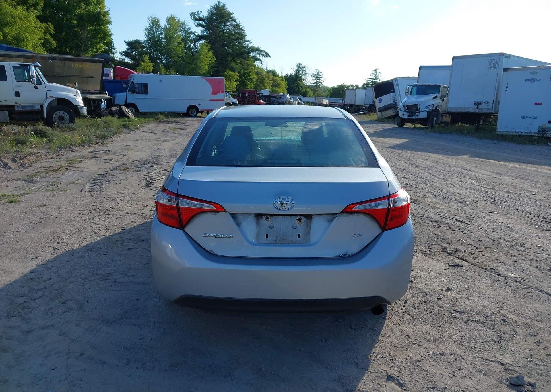 2016 TOYOTA COROLLA