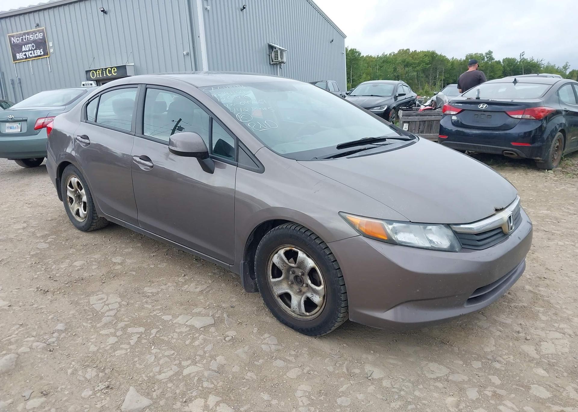 2012 HONDA CIVIC LX