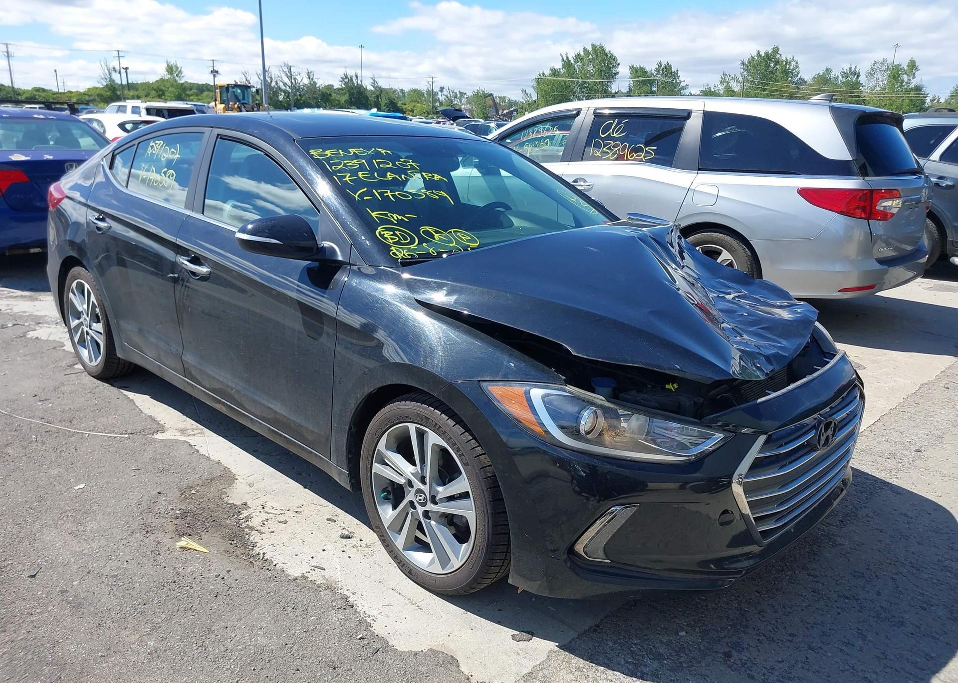 2017 HYUNDAI ELANTRA LIMITED