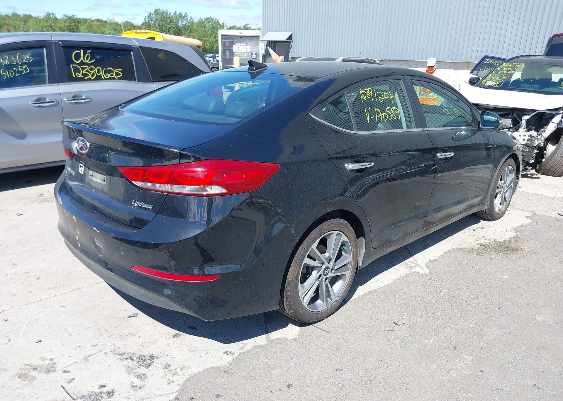 2017 HYUNDAI ELANTRA LIMITED