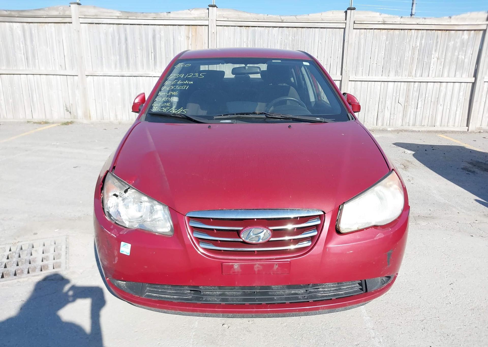 2010 HYUNDAI ELANTRA GL
