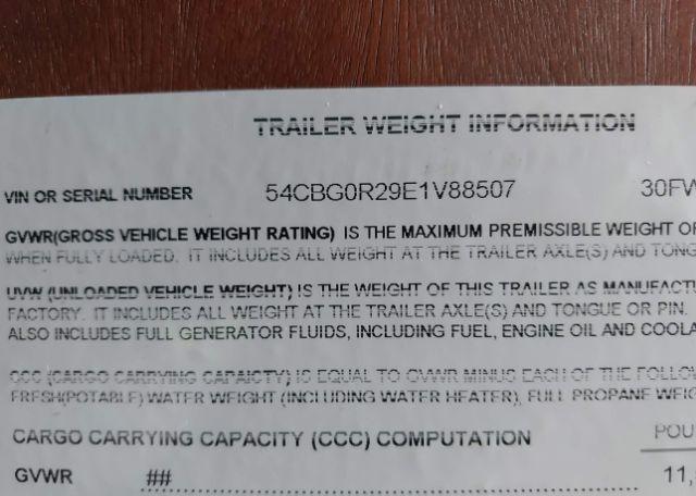 2014 WINNEBAGO MINNIE PLUS 5TH WHEEL TRAILER