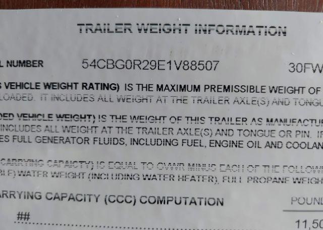 2014 WINNEBAGO MINNIE PLUS 5TH WHEEL TRAILER