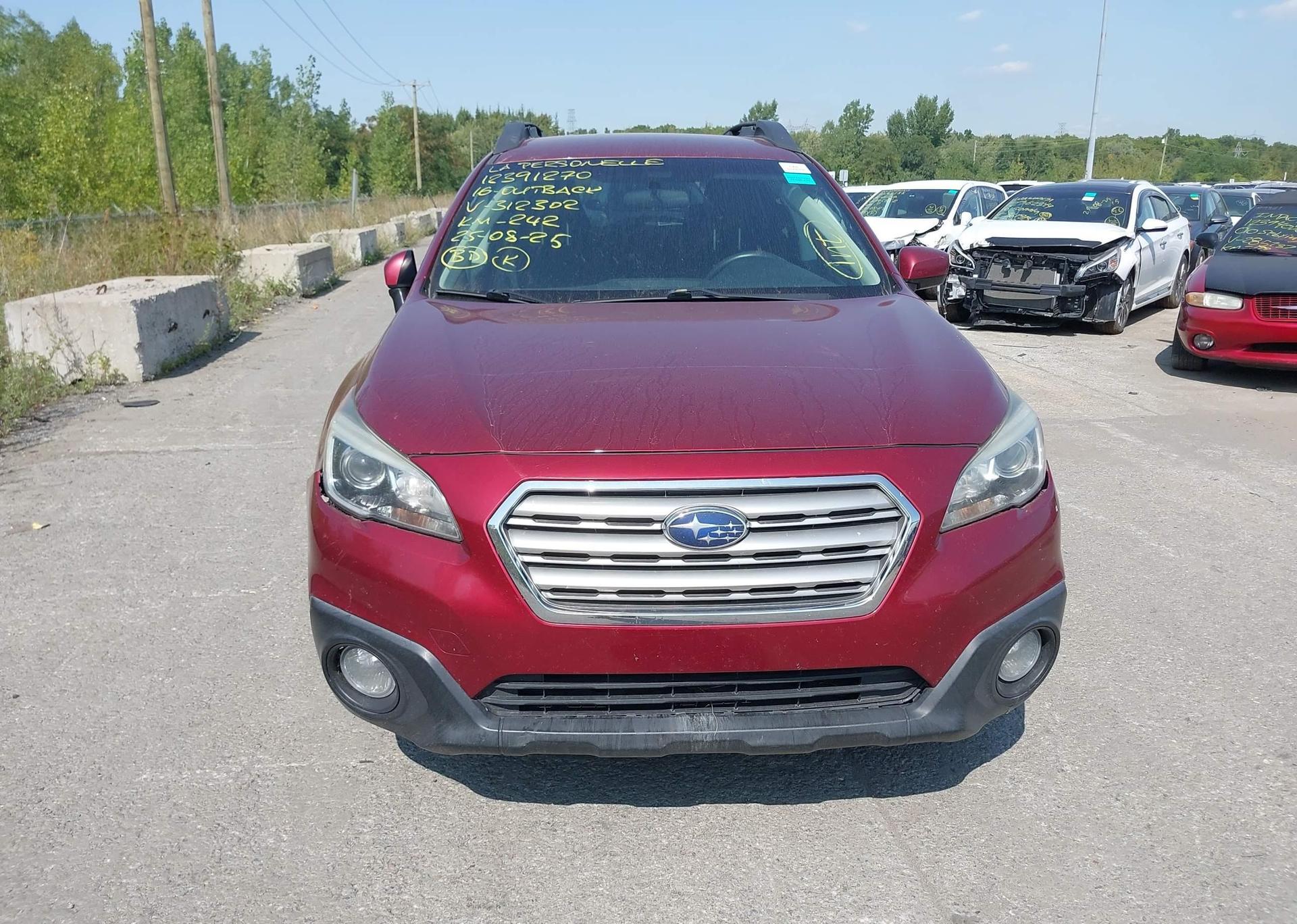 2016 SUBARU OUTBACK 2.5I