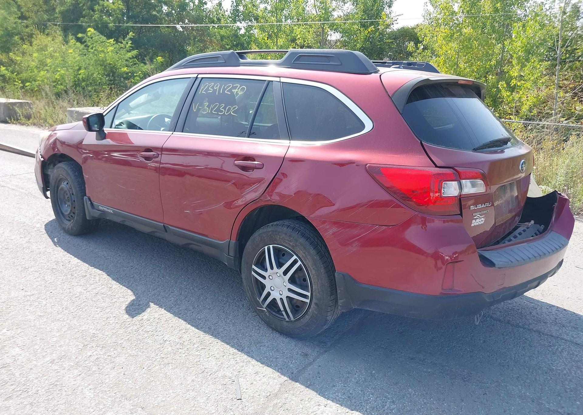 2016 SUBARU OUTBACK 2.5I