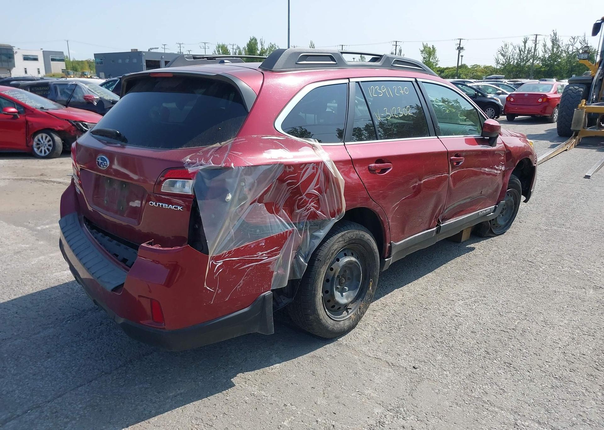 2016 SUBARU OUTBACK 2.5I