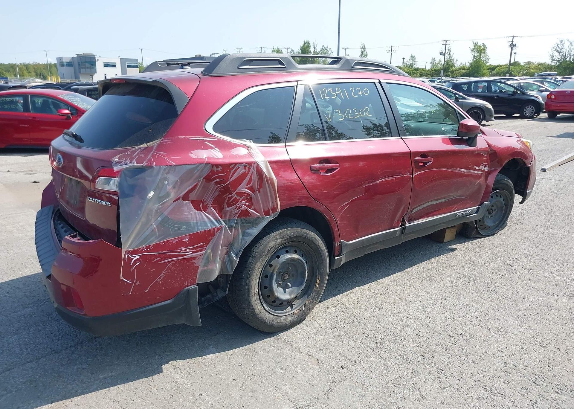 2016 SUBARU OUTBACK 2.5I