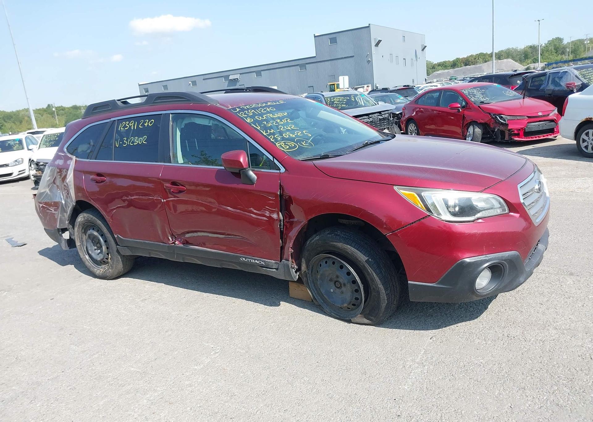 2016 SUBARU OUTBACK 2.5I