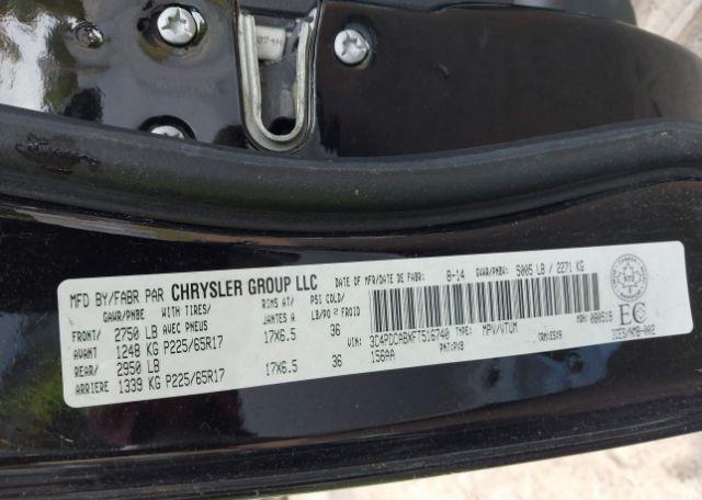 2015 DODGE JOURNEY CVP