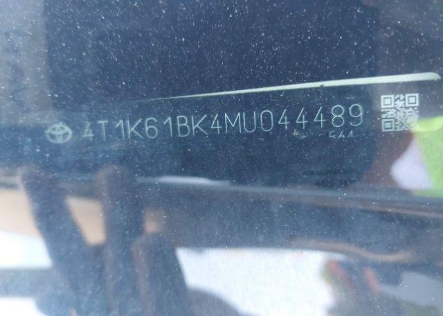 2021 TOYOTA CAMRY XSE