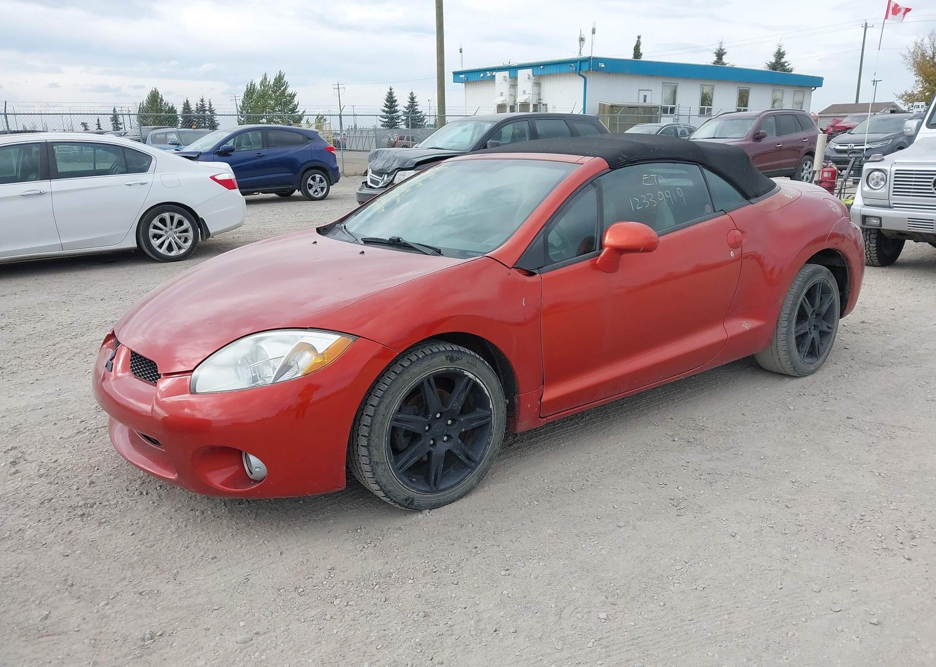 2008 MITSUBISHI ECLIPSE SPYDER GT-P