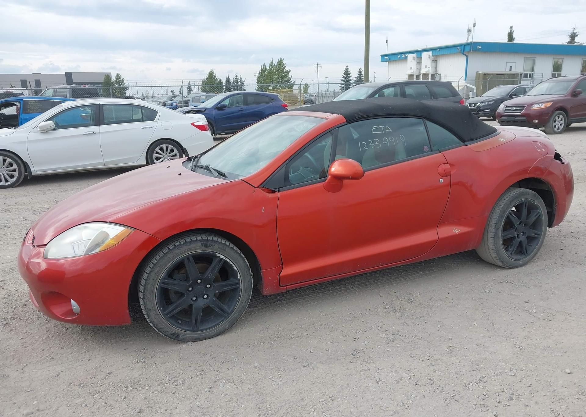 2008 MITSUBISHI ECLIPSE SPYDER GT-P