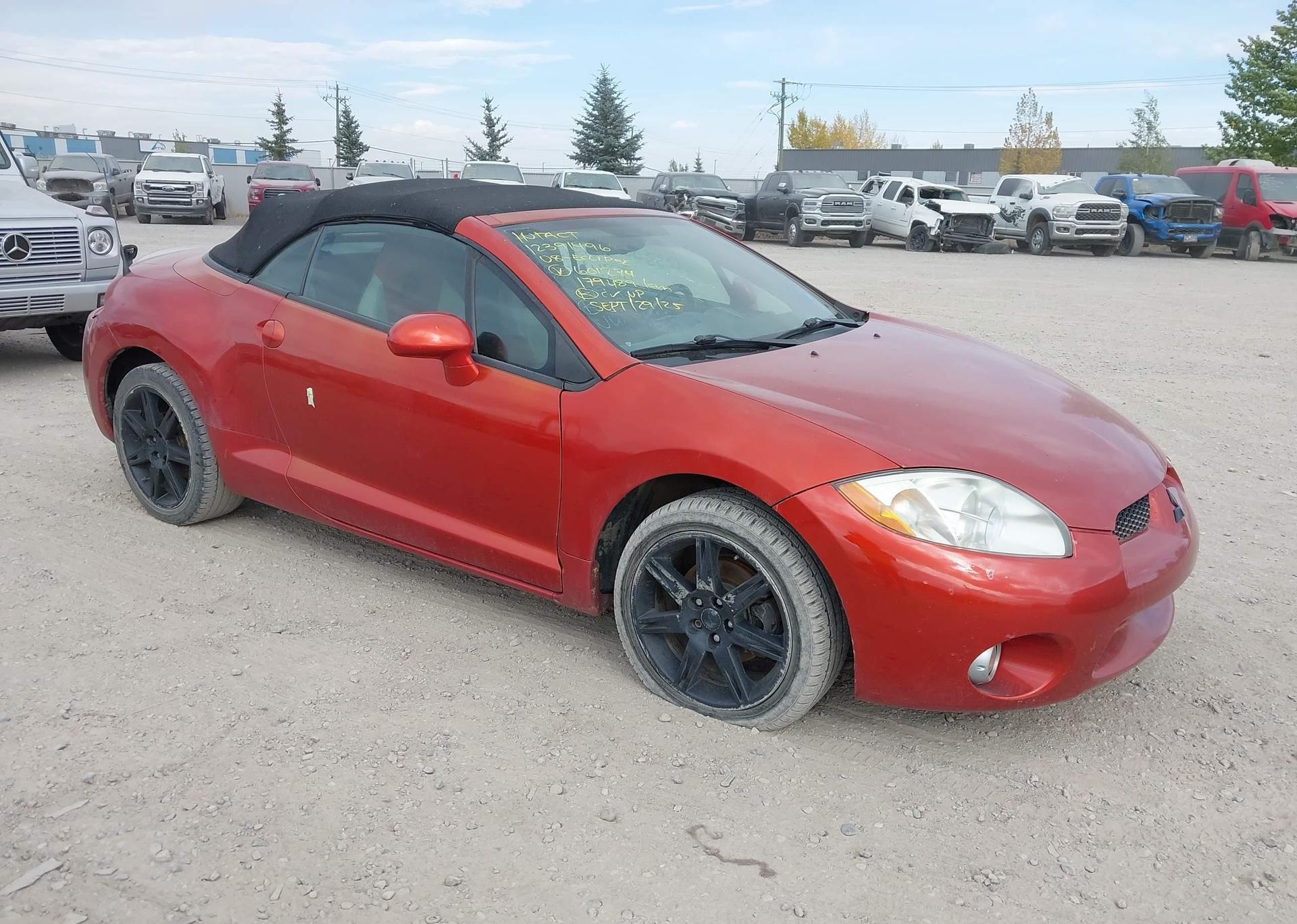 2008 MITSUBISHI ECLIPSE SPYDER GT-P