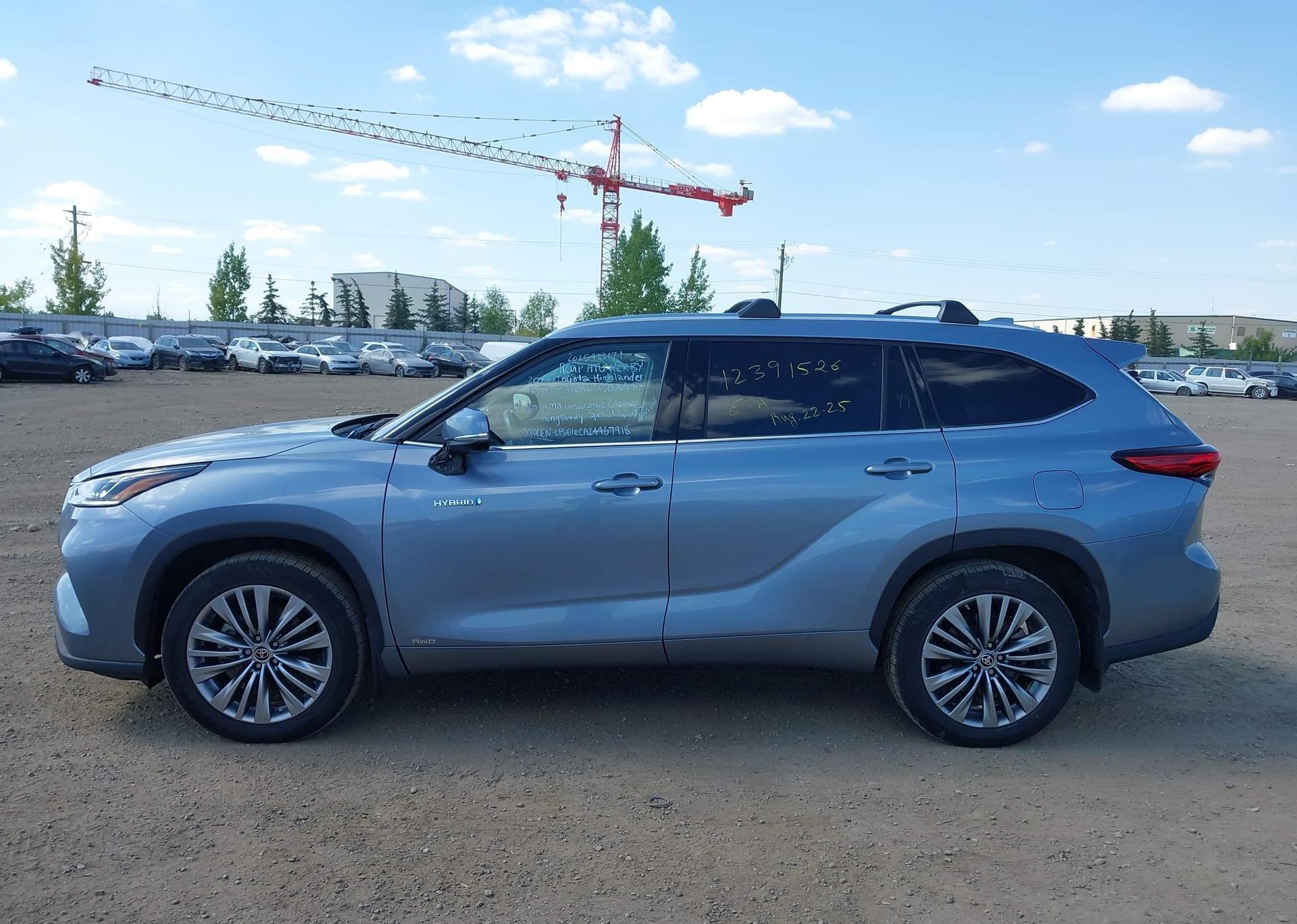 2021 TOYOTA HIGHLANDER HYBRID PLATINUM