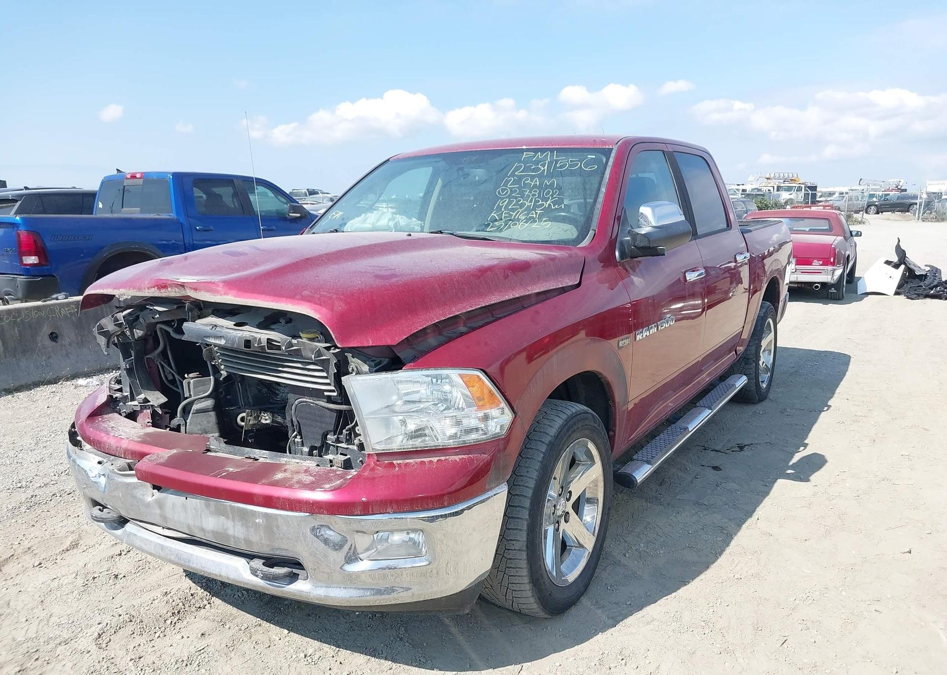2012 DODGE RAM 1500 SLT