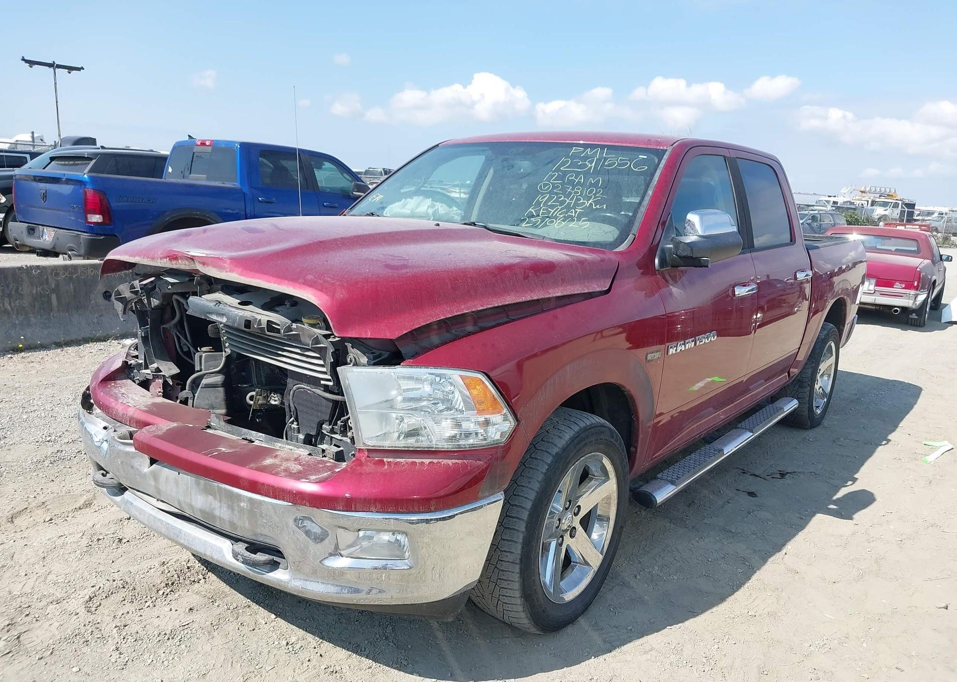 2012 DODGE RAM 1500 SLT