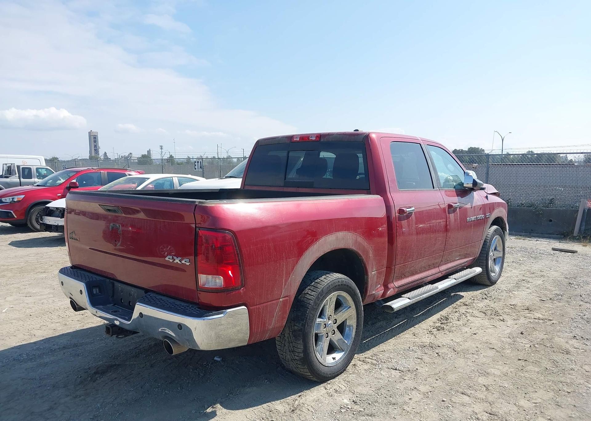 2012 DODGE RAM 1500 SLT