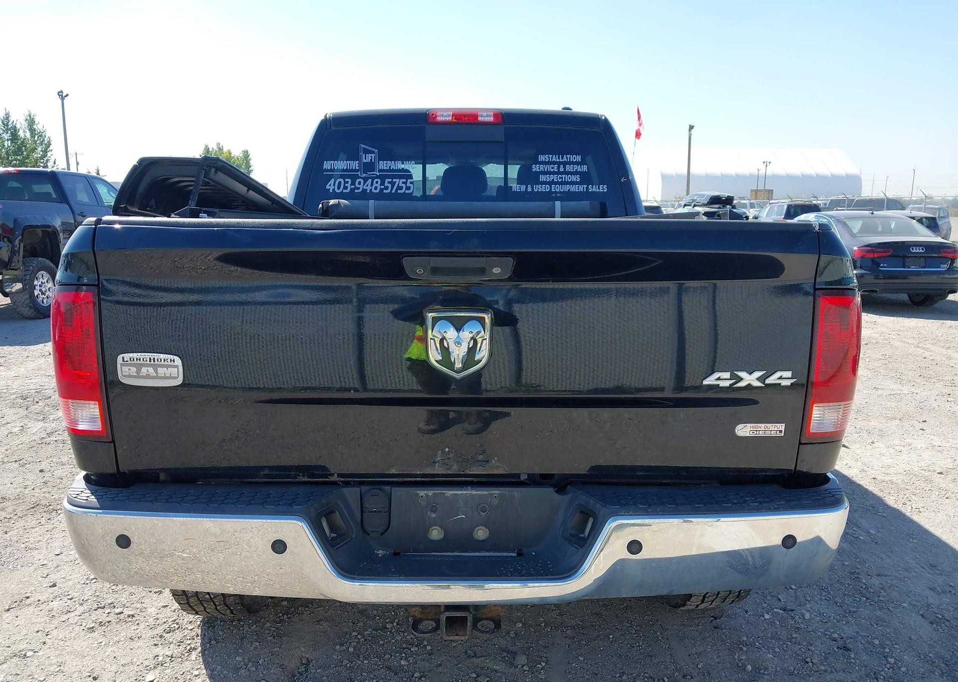 2012 DODGE RAM 3500 LONGHORN
