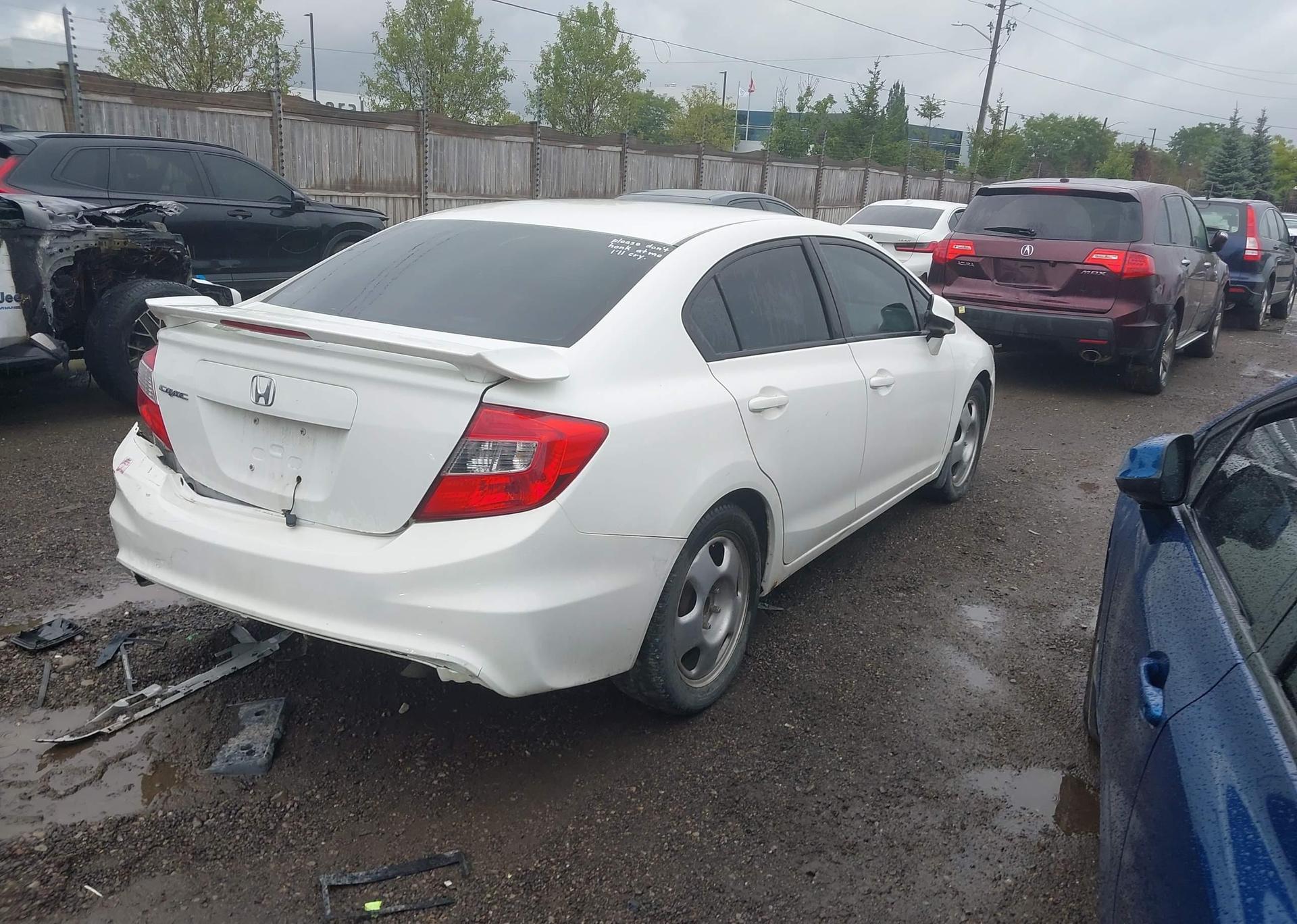 2012 HONDA CIVIC EX
