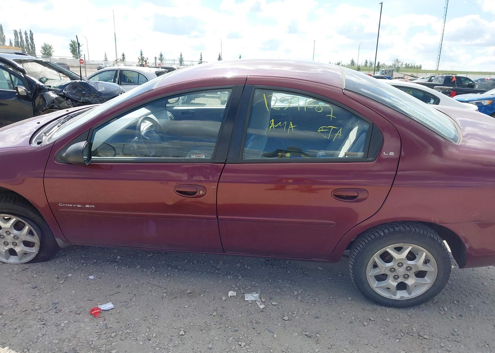 2001 CHRYSLER NEON