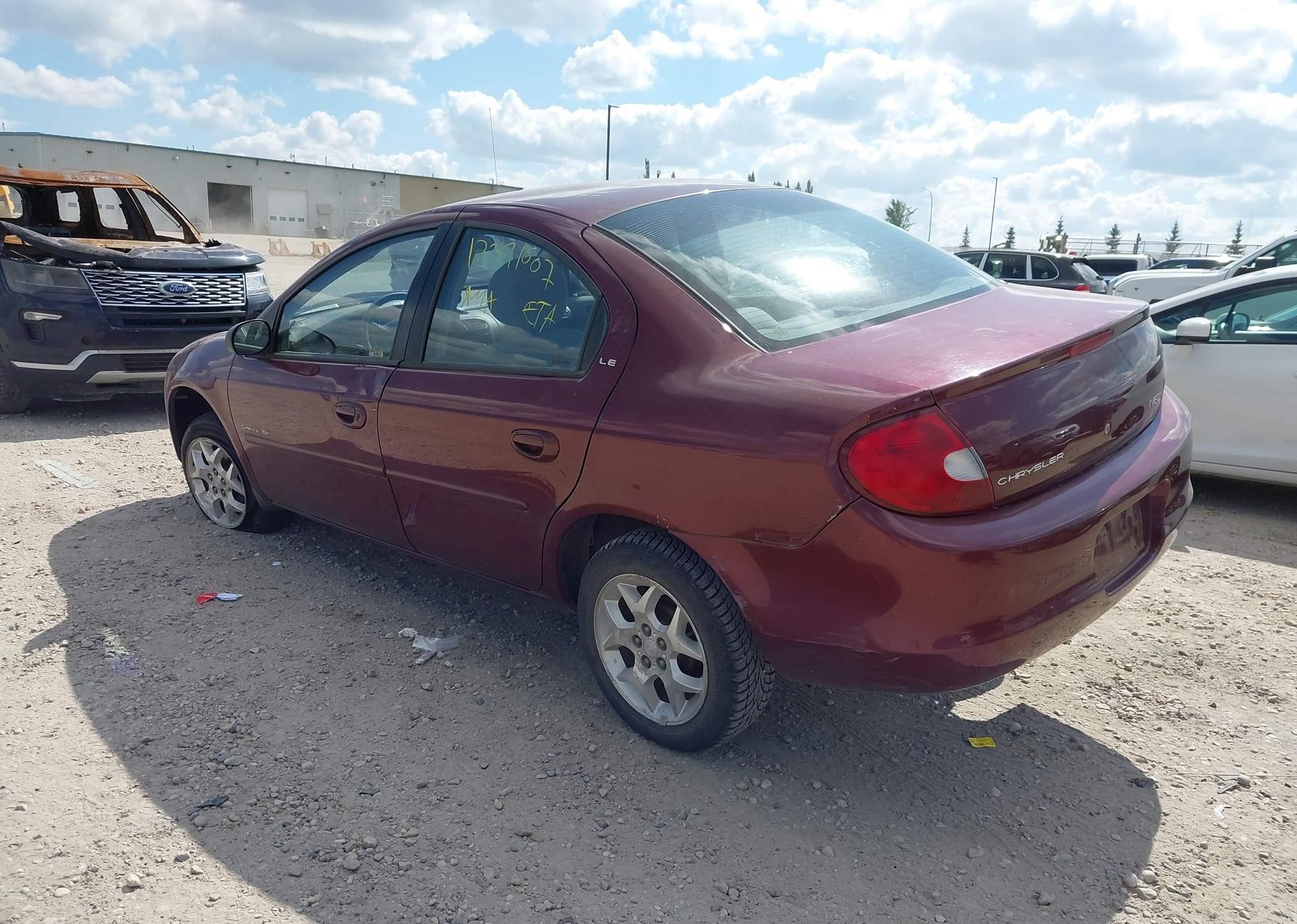 2001 CHRYSLER NEON