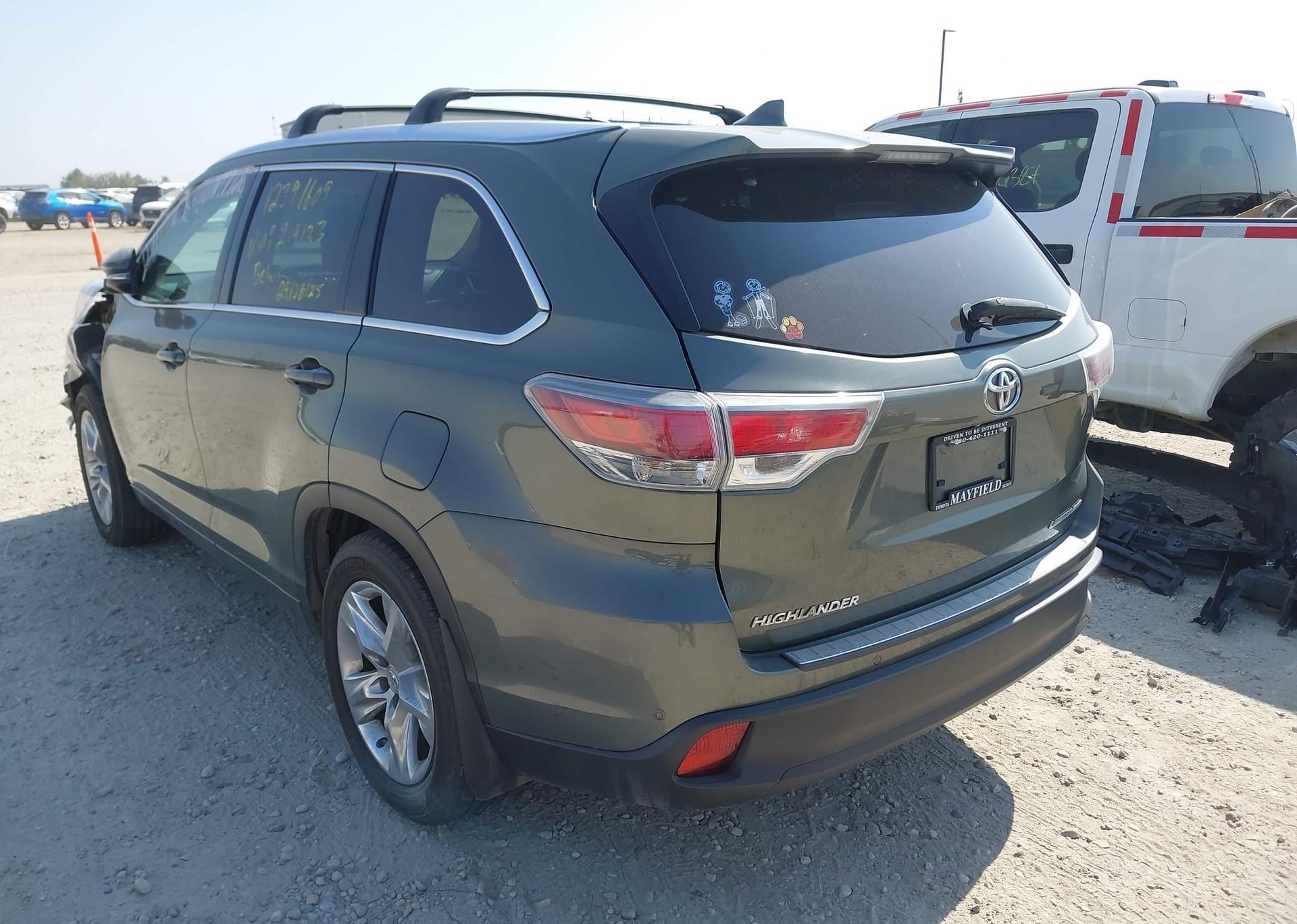 2015 TOYOTA HIGHLANDER LIMITED