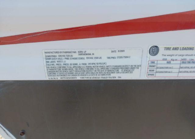 2010 SPORTSMAN Trailer