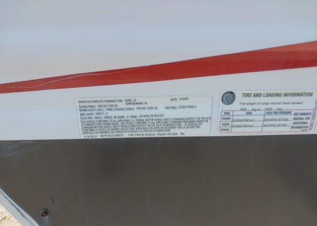 2010 SPORTSMAN Trailer