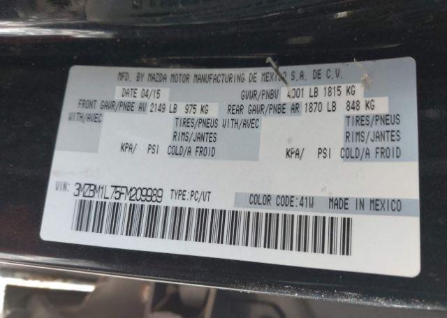 2015 MAZDA MAZDA3 GS