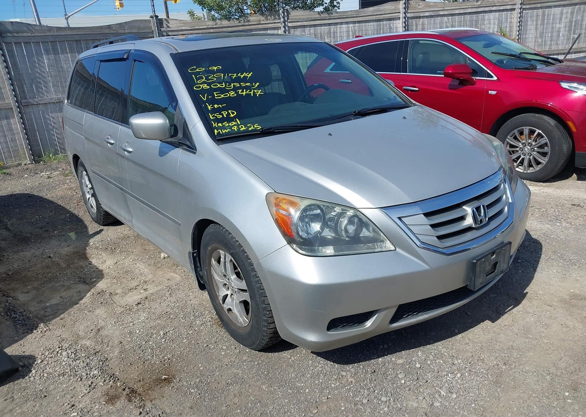 2008 HONDA ODYSSEY EXL