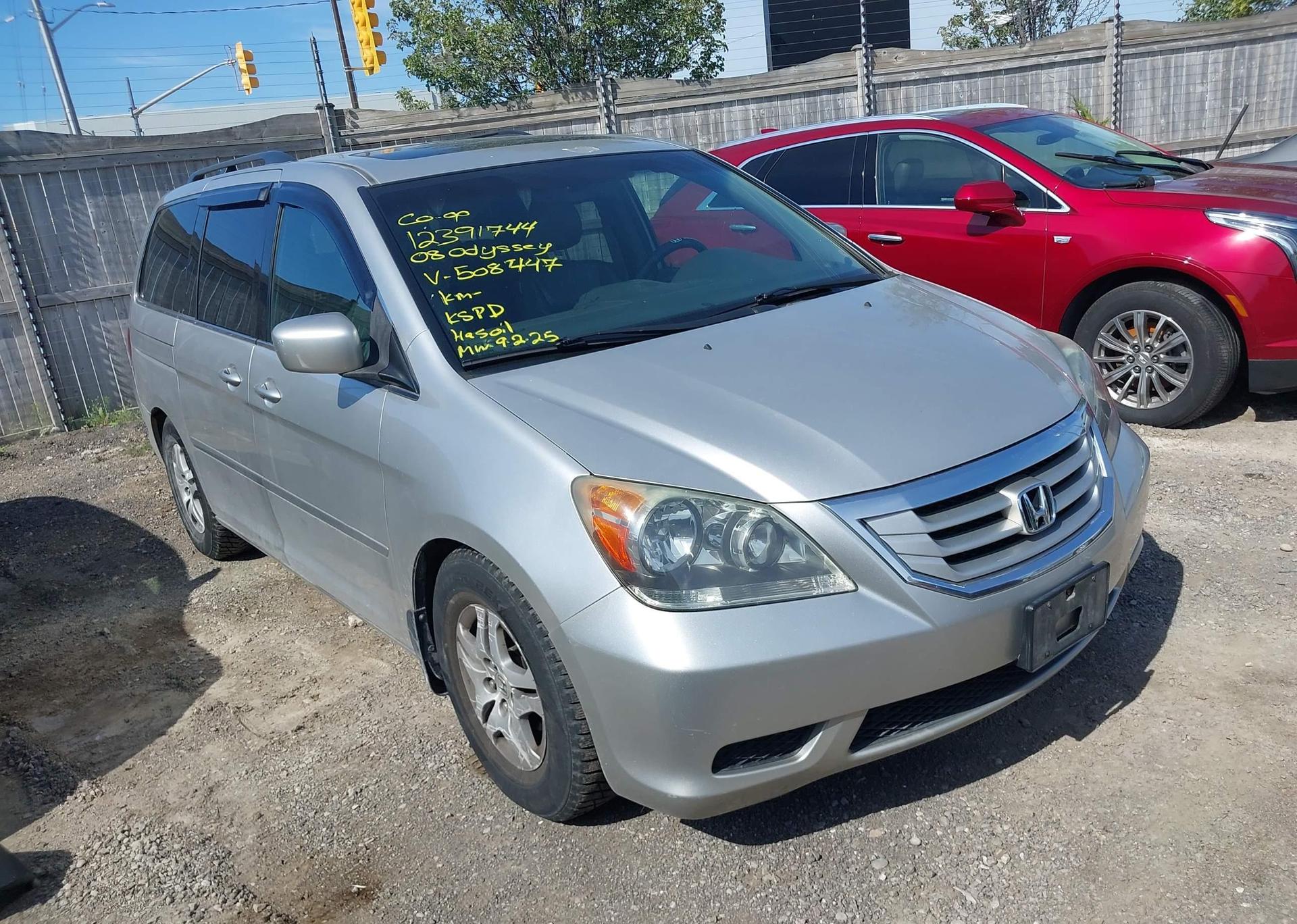 2008 HONDA ODYSSEY EXL