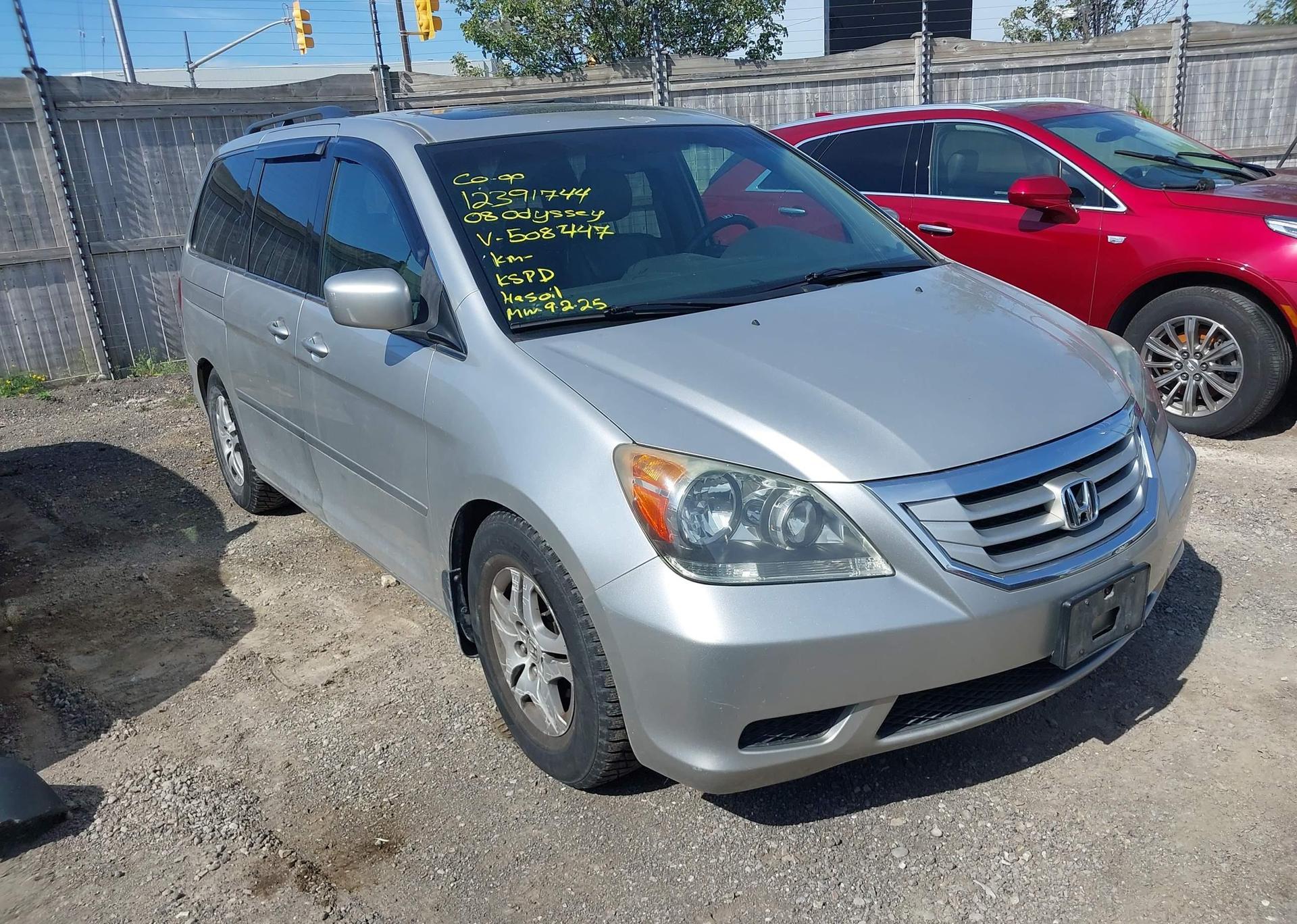 2008 HONDA ODYSSEY EXL