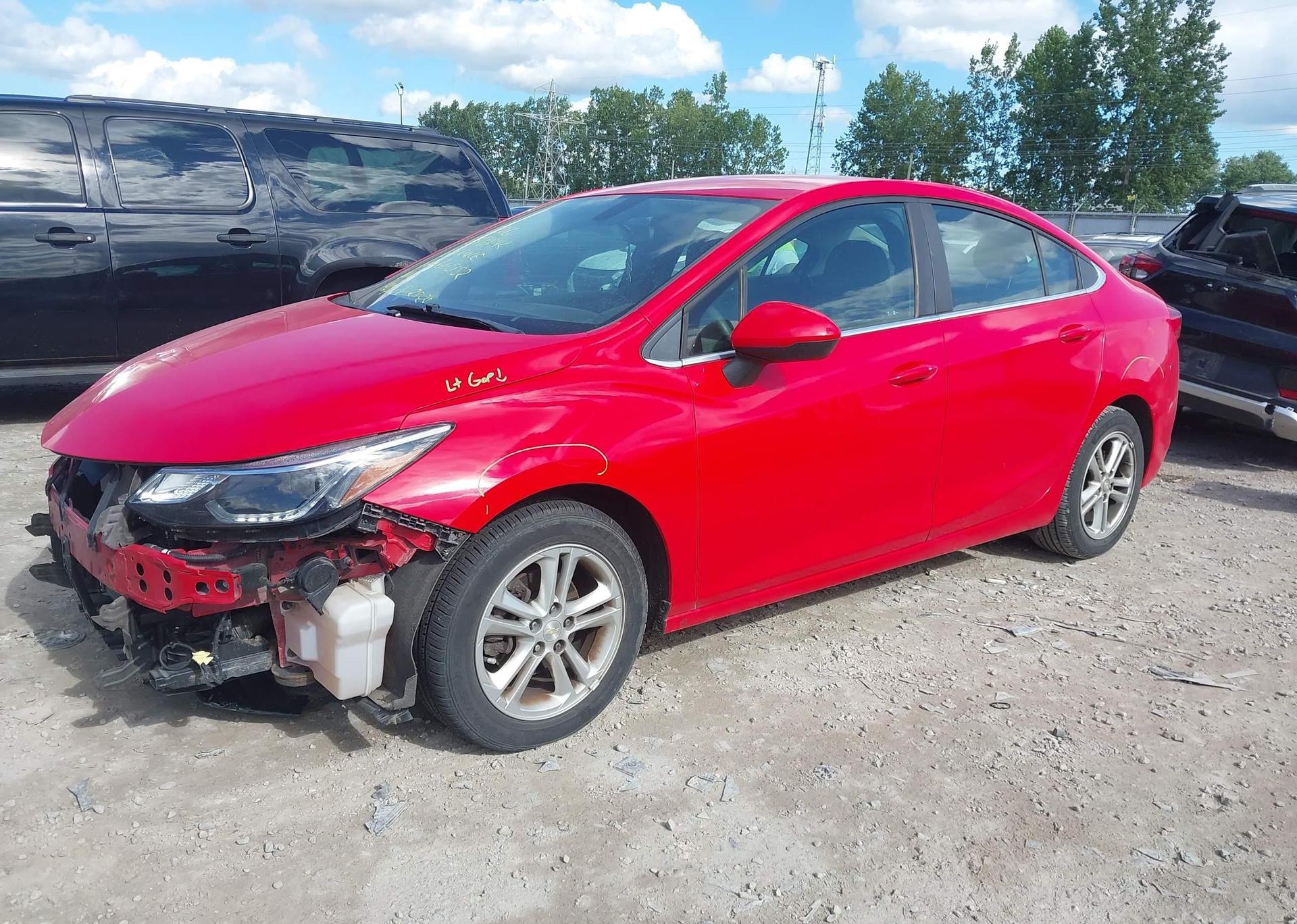 2016 CHEVROLET CRUZE LT