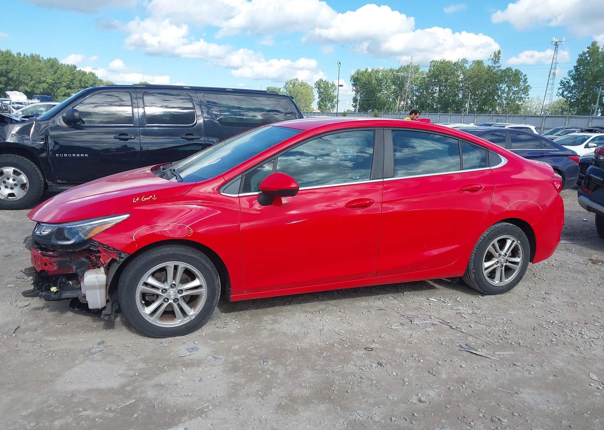 2016 CHEVROLET CRUZE LT