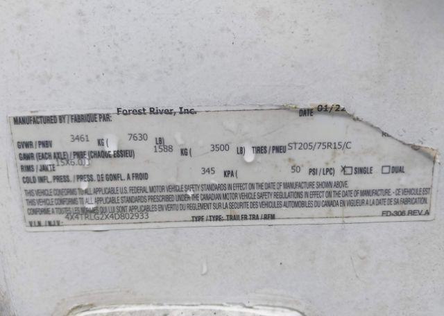 2004 FOREST RIVER ROCKWOOD