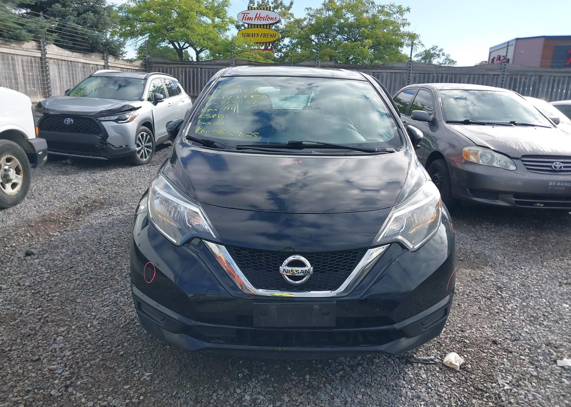 2017 NISSAN VERSA NOTE 1.6 S