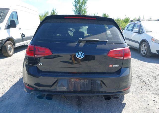 2017 VOLKSWAGEN GOLF R 2.0 TSI