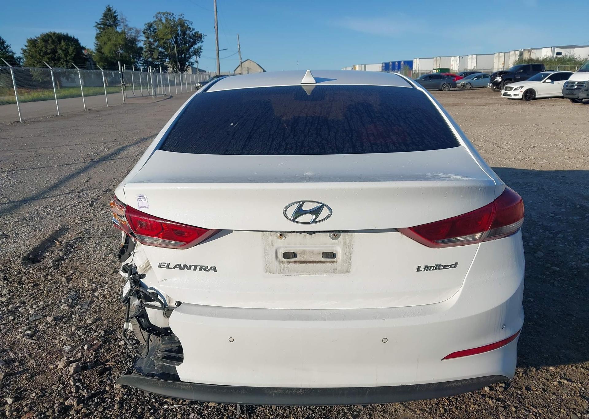 2017 HYUNDAI ELANTRA LIMITED