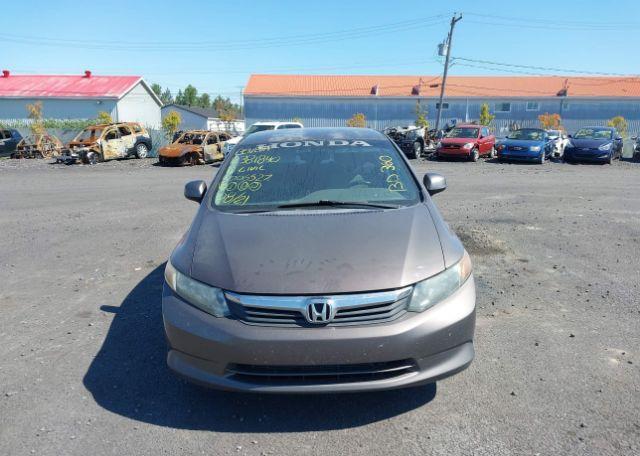 2012 HONDA CIVIC LX