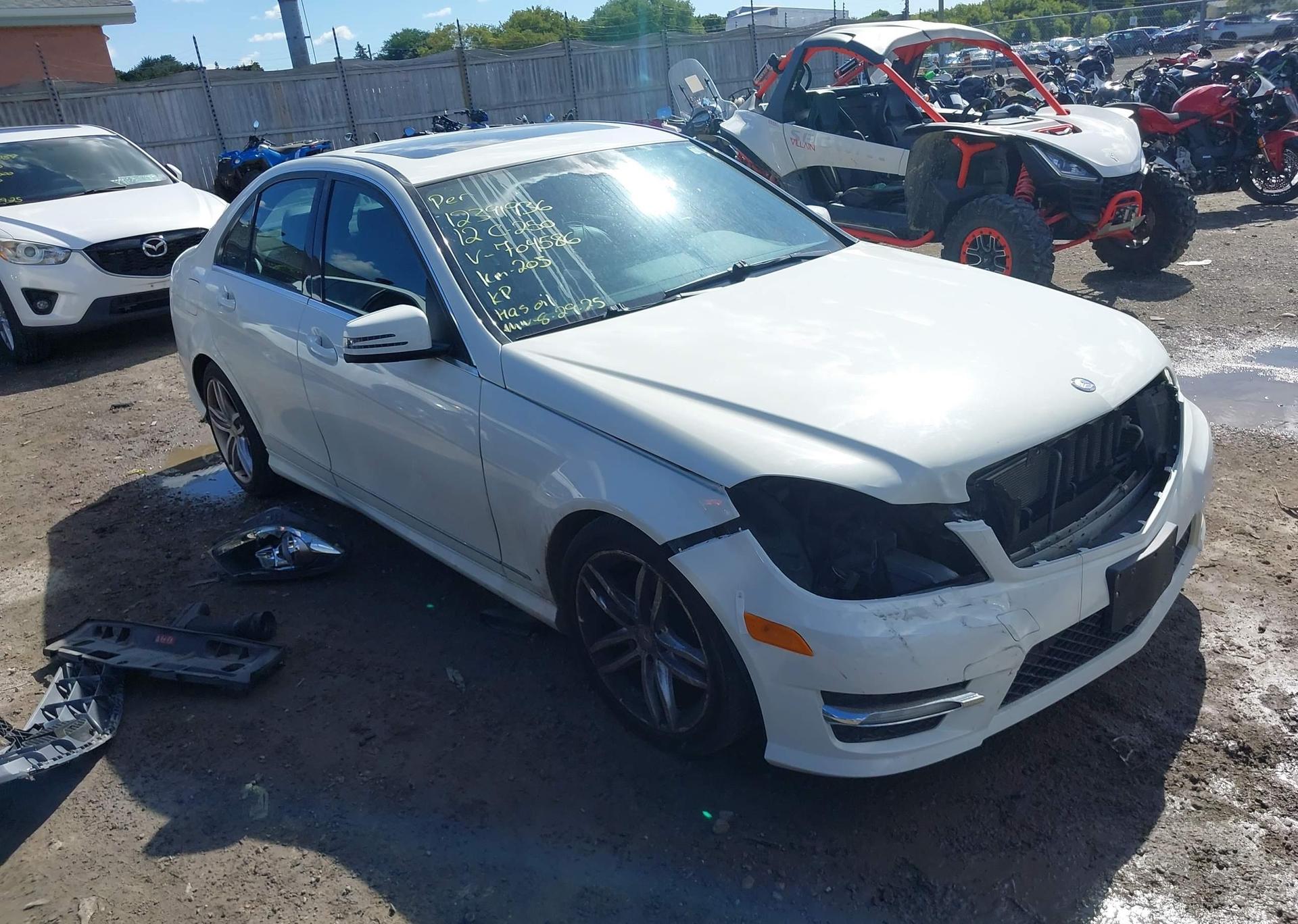 2012 MERCEDES-BENZ C 250 4MATIC