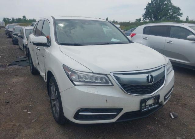 2016 ACURA MDX NAVIGATION PACKAGE